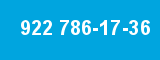 922 786-17-36 922 786-17-36